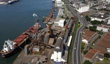 Porto de Santos por Agência Brasil