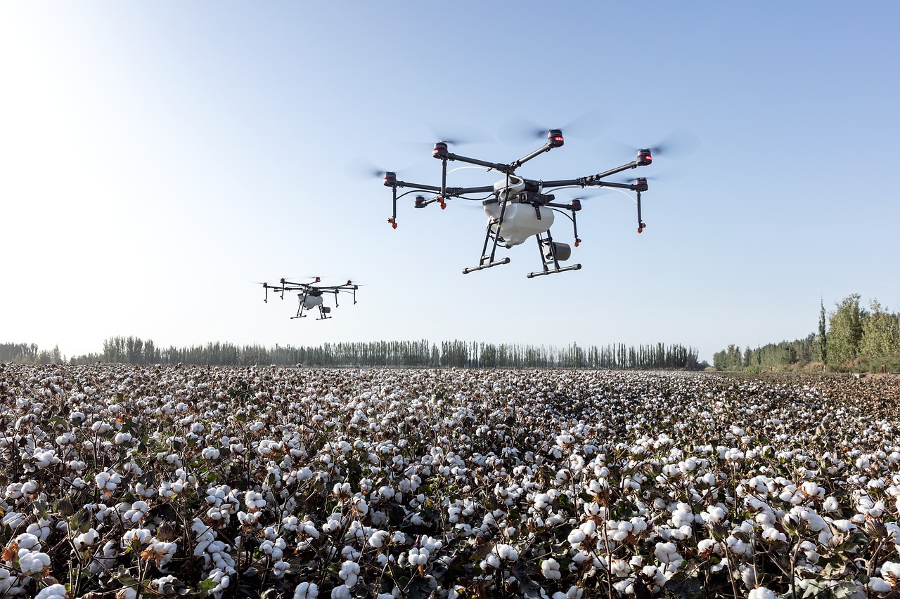 Drones no campo