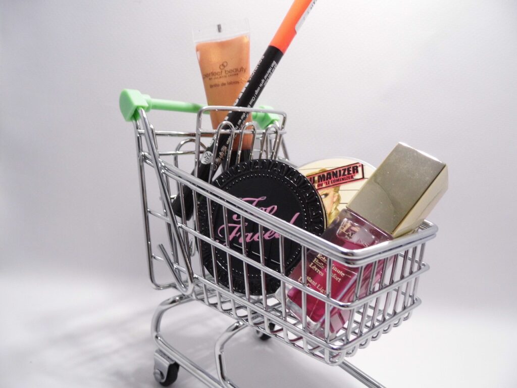 Carrinho de compras