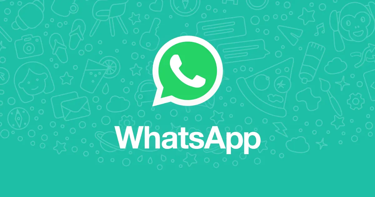 Imagem mostra o logotipo do whatsapp