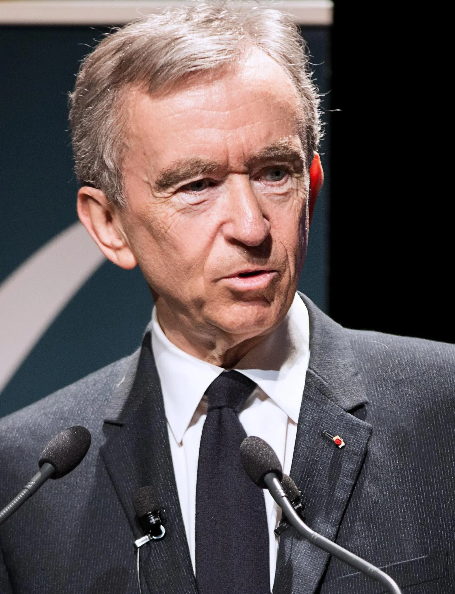 Bernard Arnault - o terceiro mais rico 