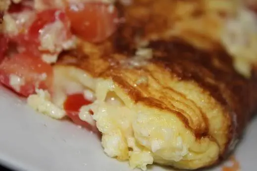 Imagem mostra Receitas de omelete  