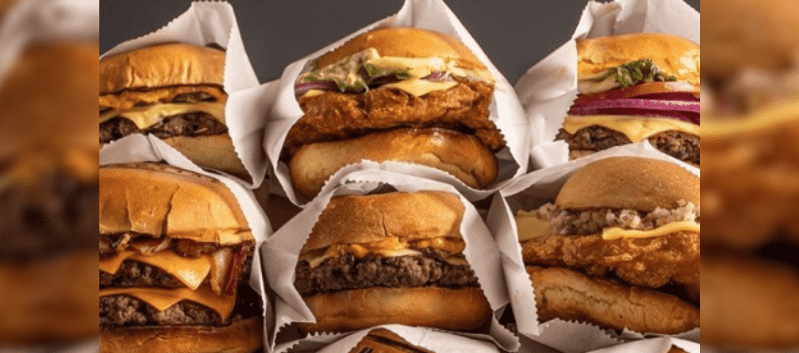 Variedade de hambúrgueres produzidos pela Bullguer, uma das maiores marcas de versões gourmet do prato.