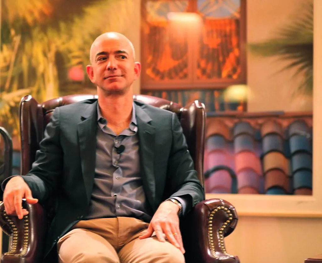 Jeff Bezos - o mais rico do mundo