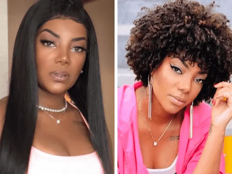 Imagem mostra cantora cantora Ludmilla