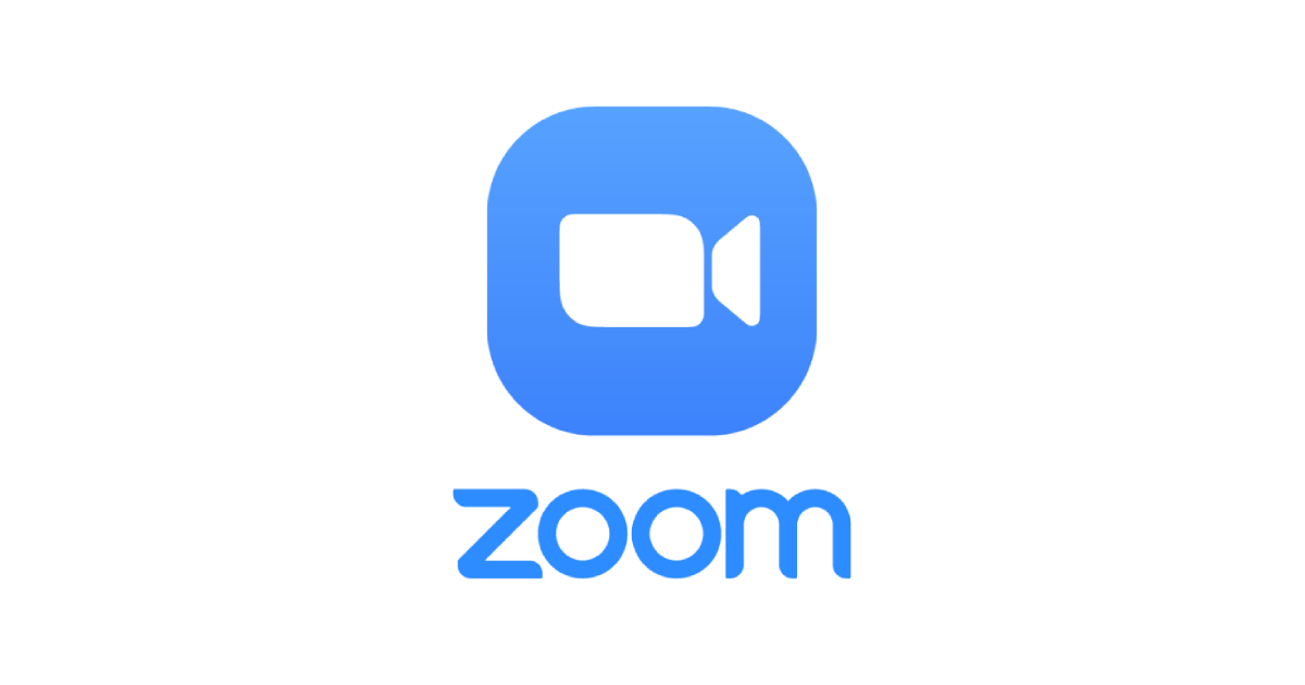 Imagem mostra o logotipo da zoom