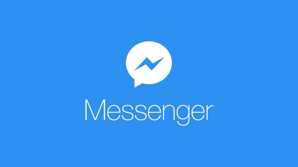 Imagem mostra o logotipo do messenger