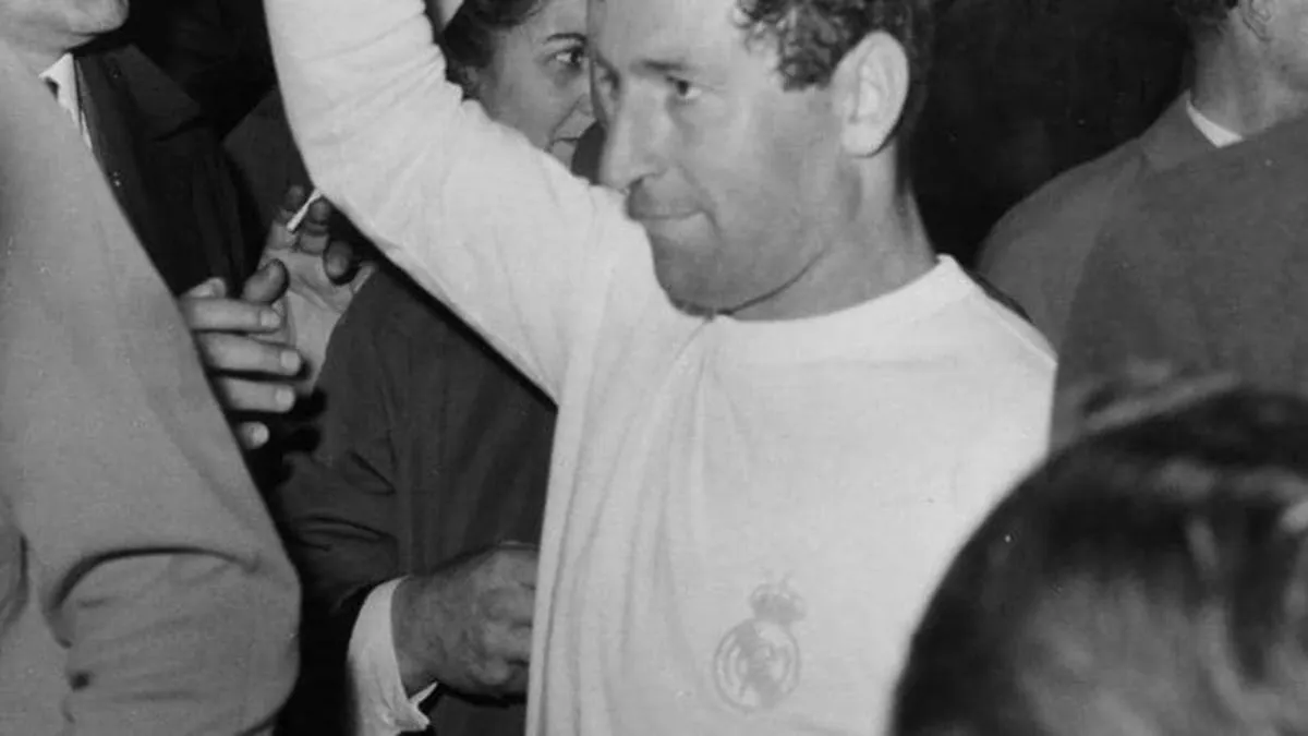 Francisco Gento está no topo da lista dos maiores vencedores da Champions entre os jogadores