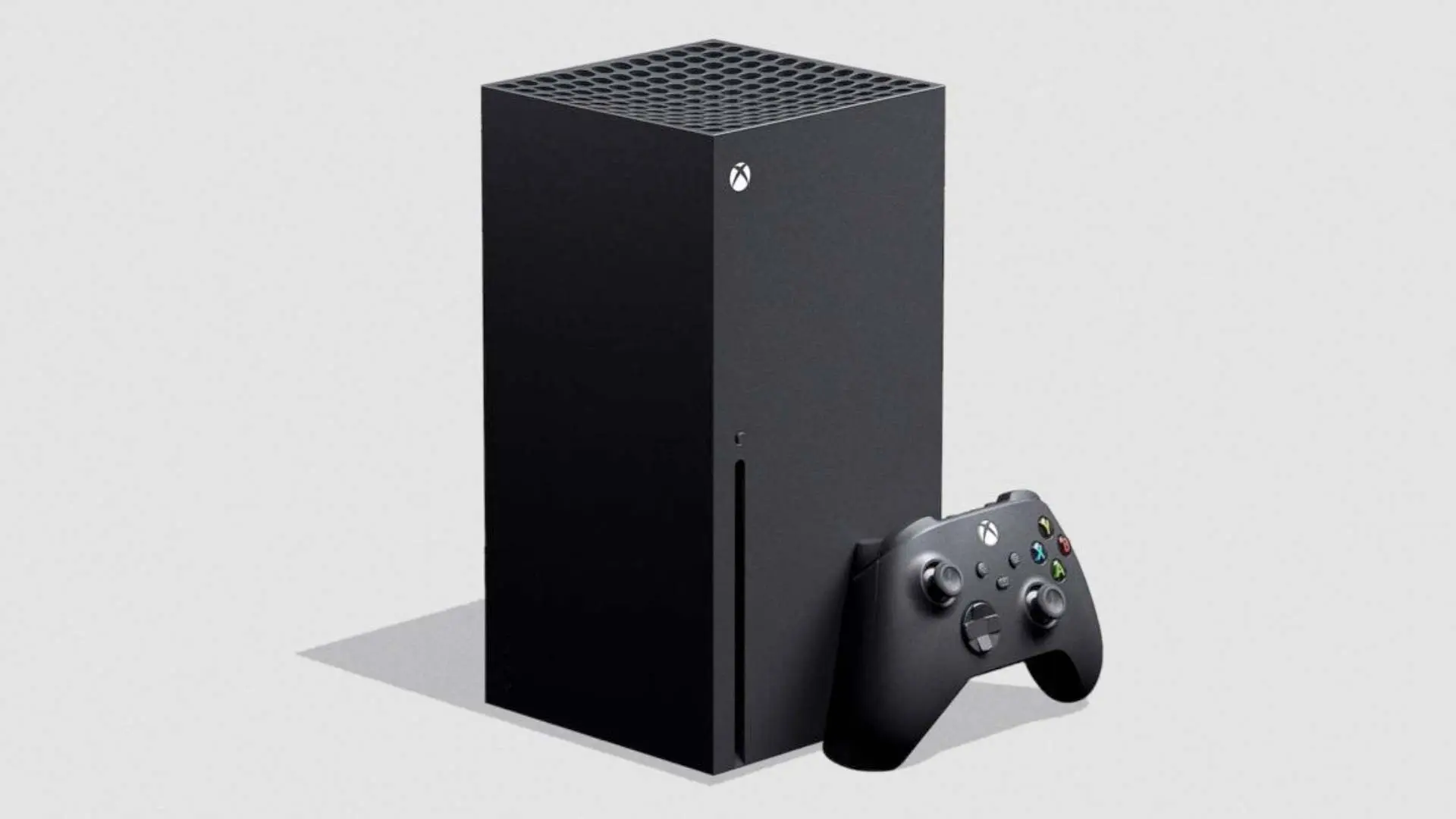 Imagem mostra o novo console do Xbox