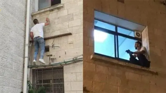 Jovem escala janela do hospital para se despedir de mãe com Covid