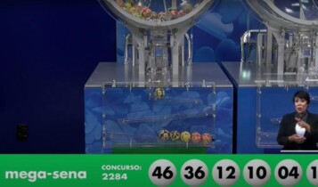 Números sorteados na mega-sena 2284