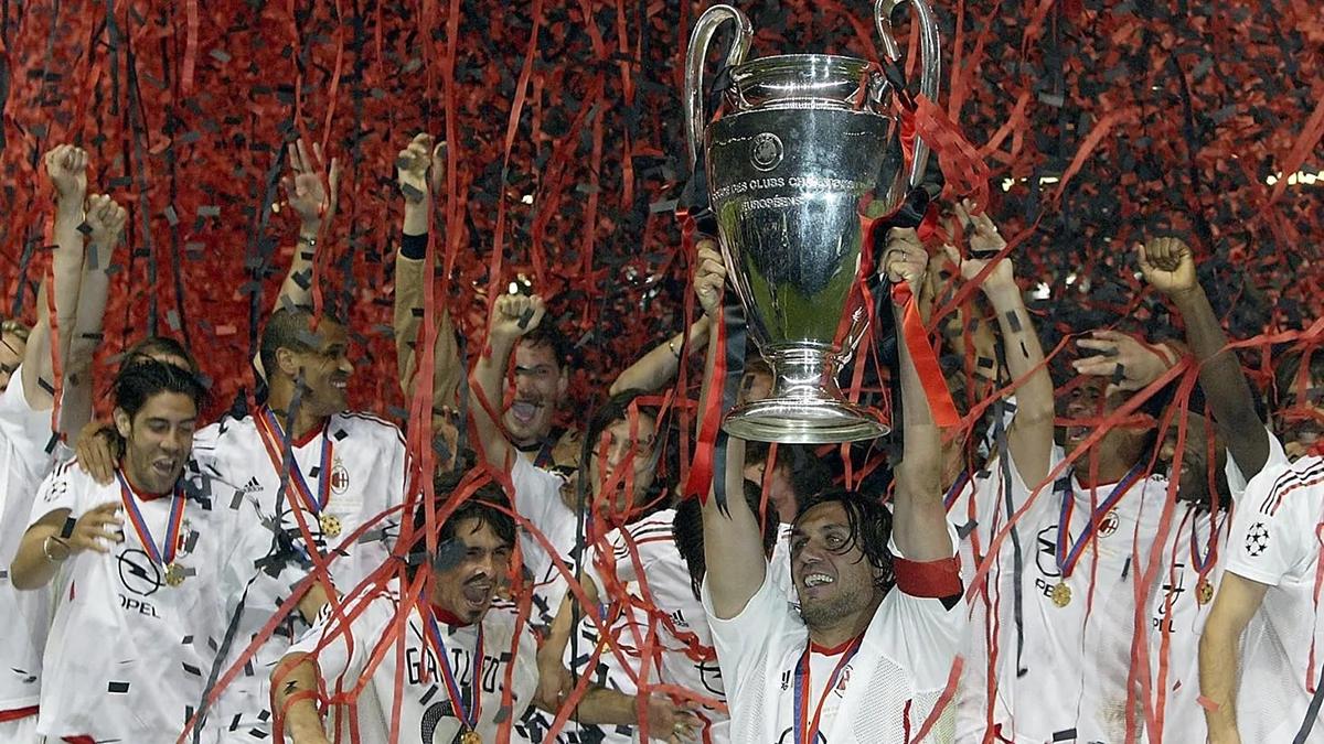 Milan campeão da Champions em 2003