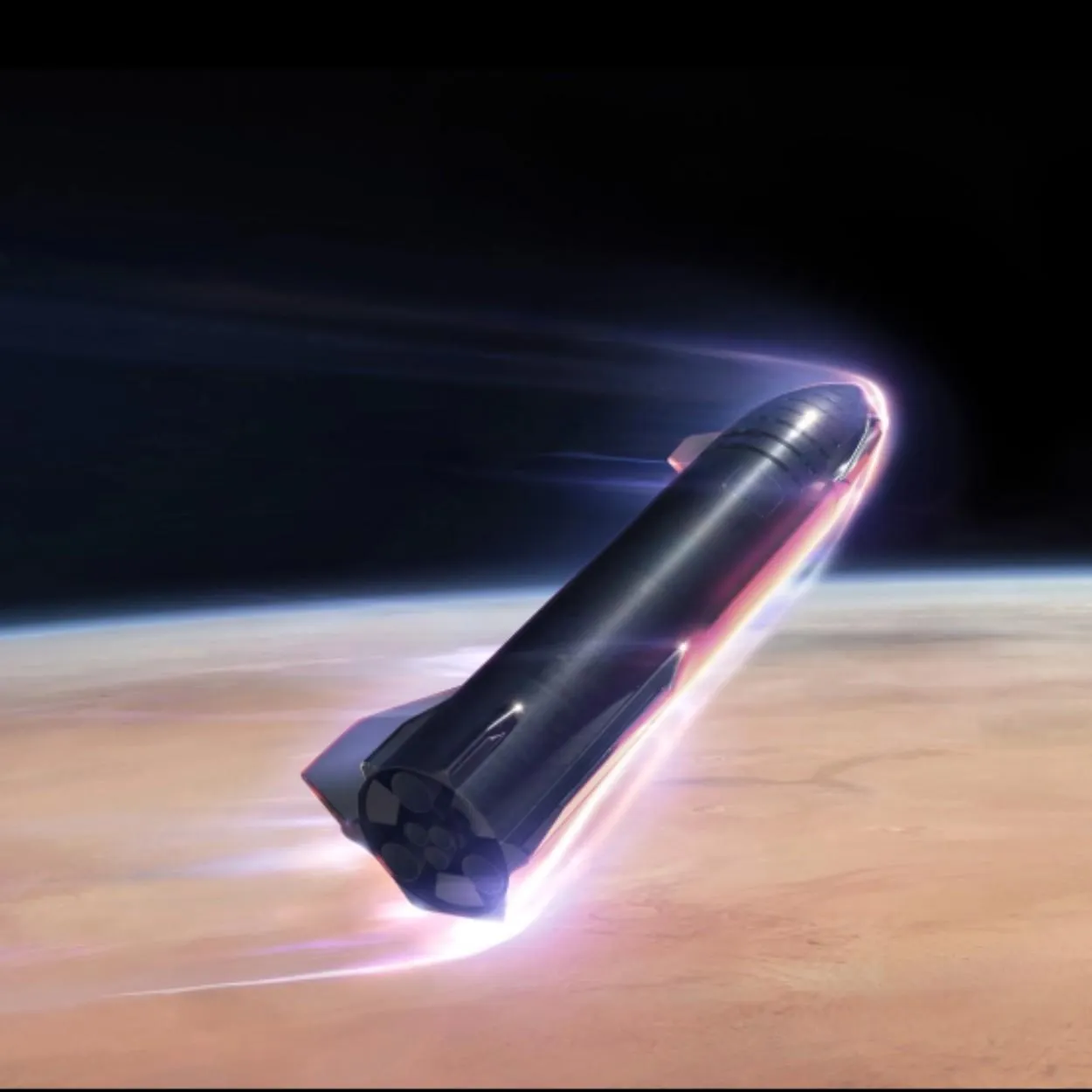 primeiro voo da starship