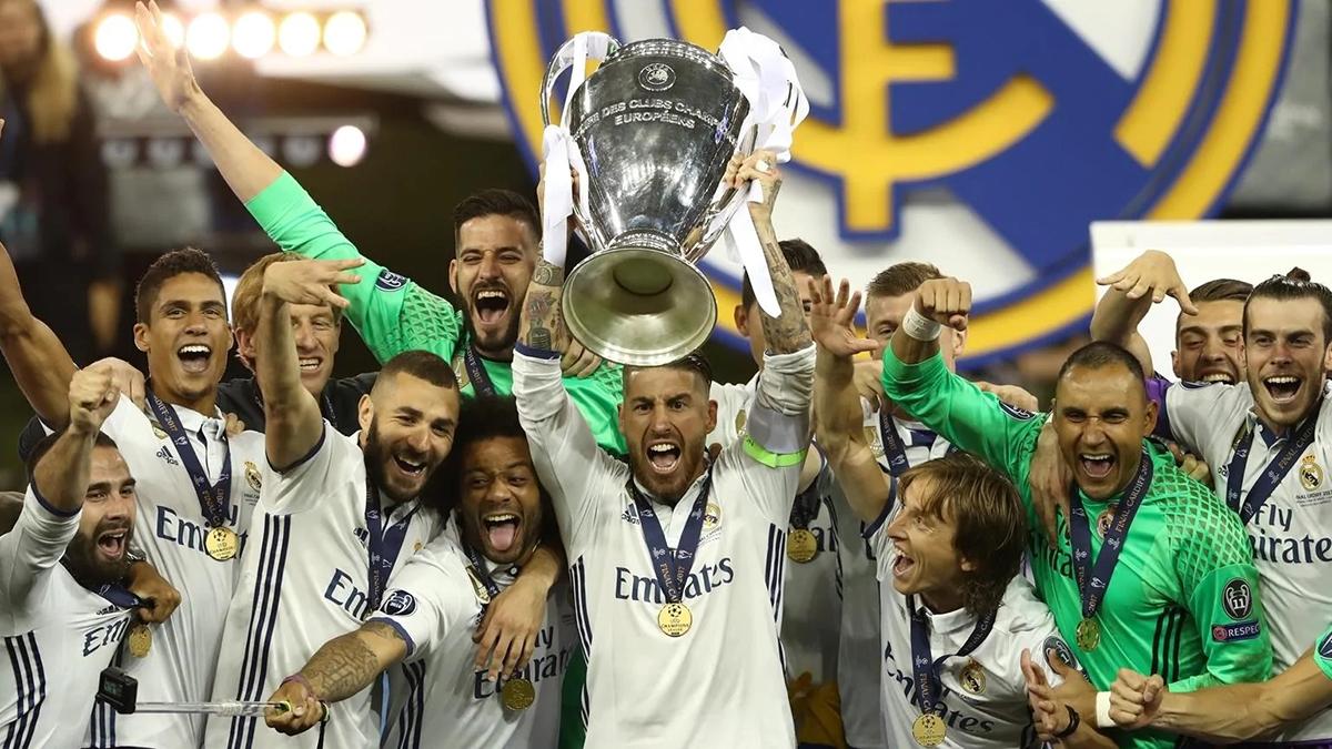 Real Madrid encabeça a lista dos maiores vencedores da Champions