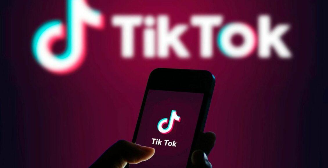 Imagem mostra app Tik Tok