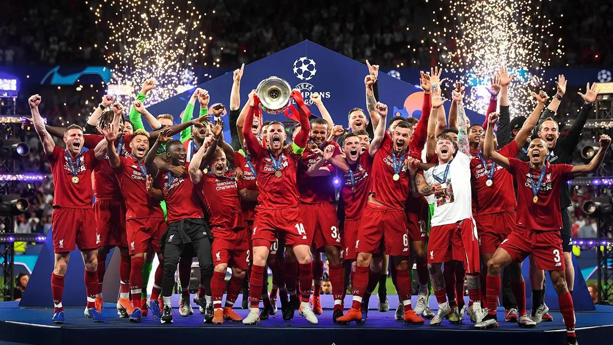 Liverpool está na lista dos maiores vencedores da Champions