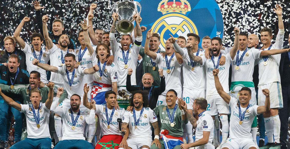 Real Madrid levanta mais uma taça da Liga dos Campeões