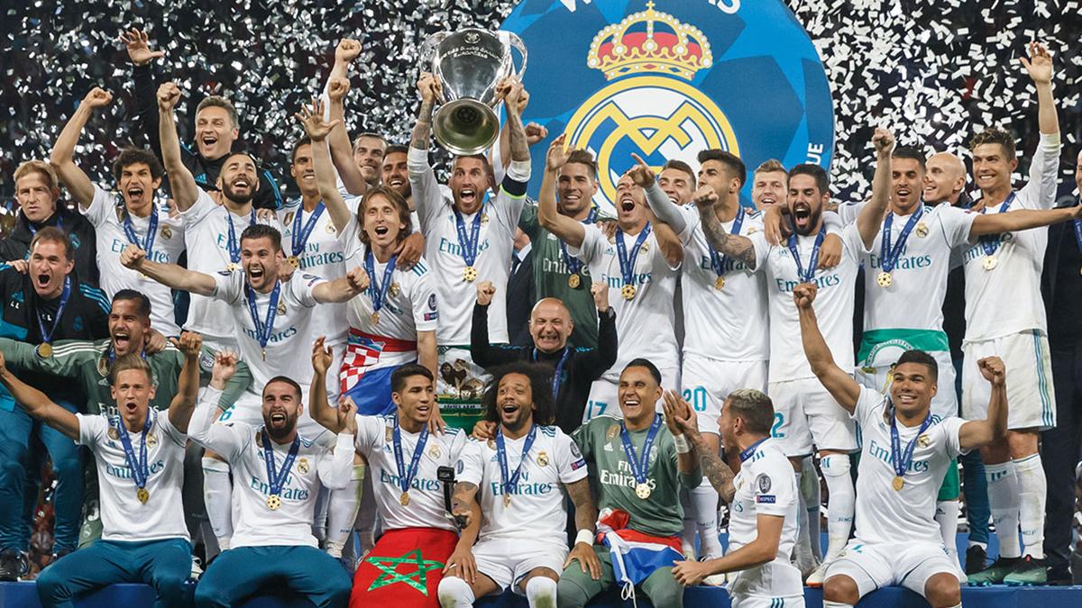 Real Madrid levanta mais uma taça da Liga dos Campeões