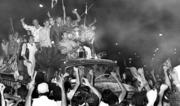 Comemoração do título do Brasileirão de 1971
