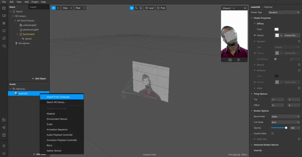 criar filtros instagram