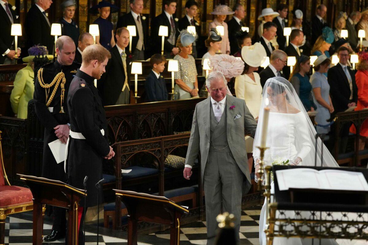 Príncipe Charles e Meghan Markle