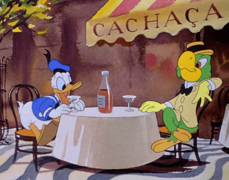 Disney+: zé carioca e pato donald tomam cachaça