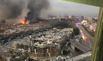 explosão em beirute