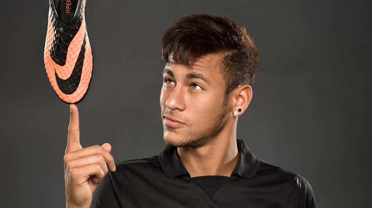 Neymar em anúncio para a Nike