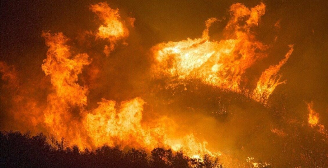 Incêndios florestais na Califórnia