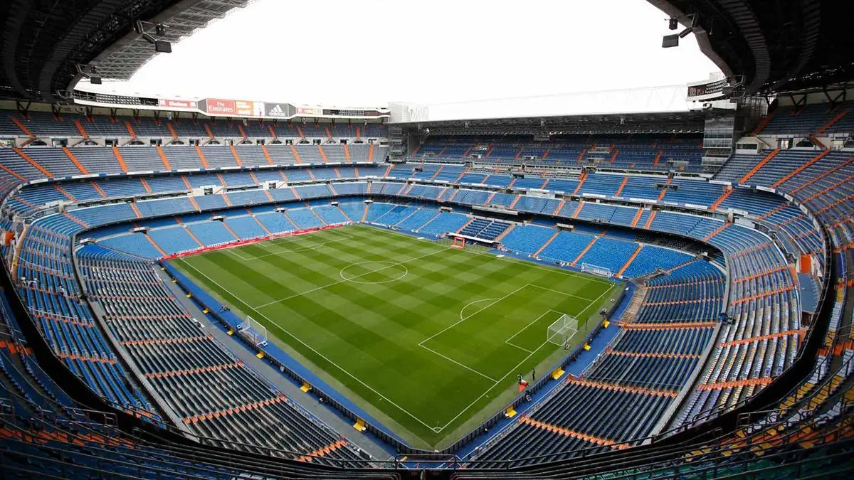 Vista panorâmica do estádio Santiago Bernabeu