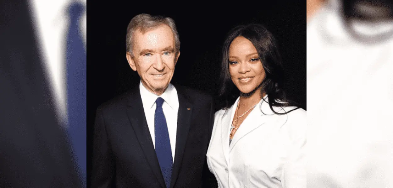 Rihanna e Bernard Arnault