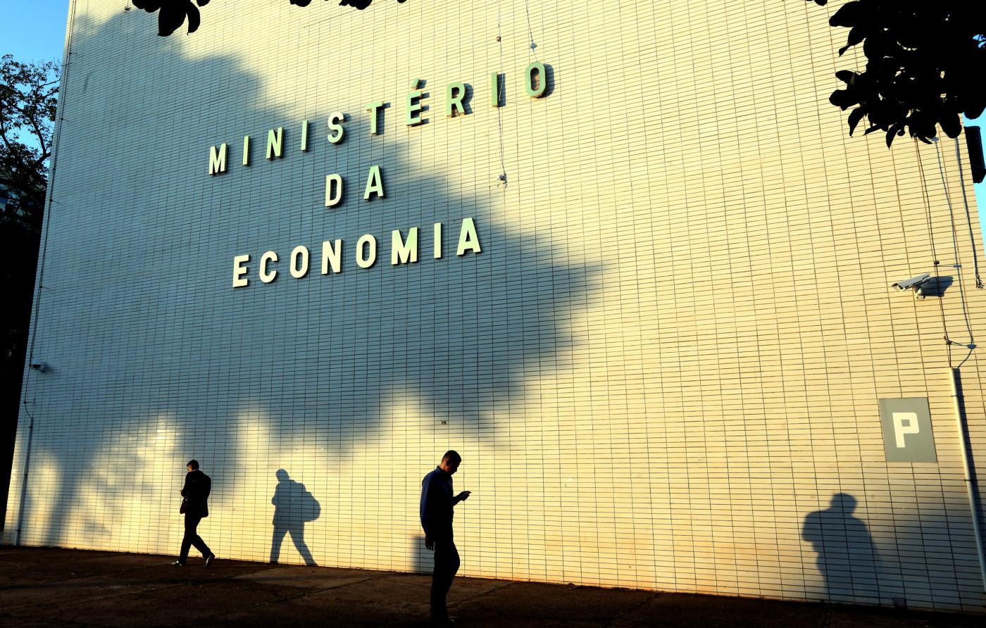 Foto mostra o prédio do ministério da economia