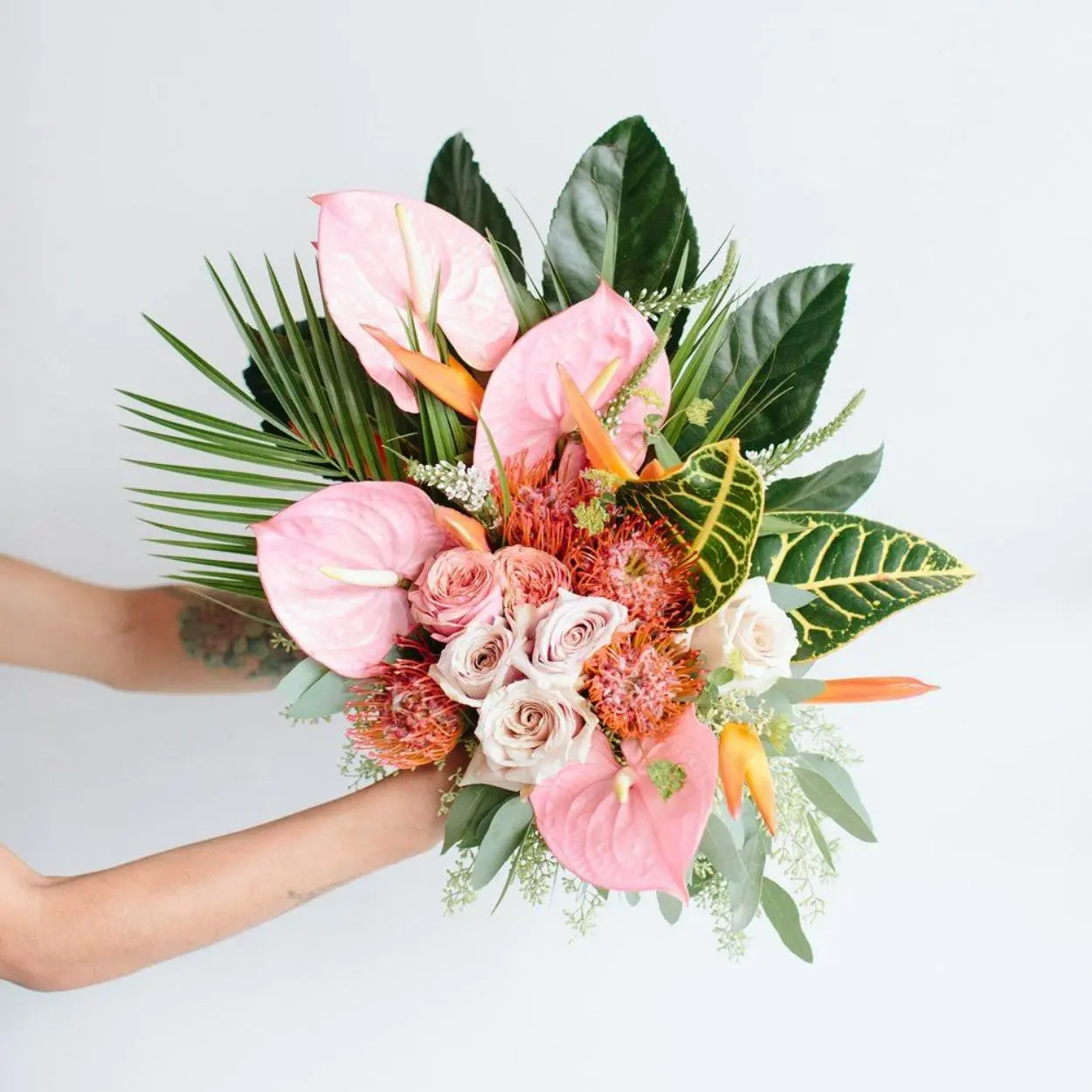 Antúrio buquê grande. 