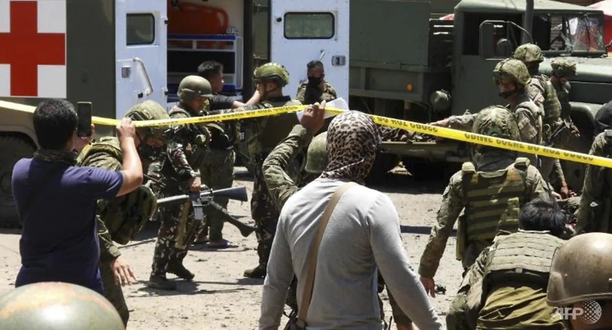 explosao nas filipinas ilha de jolo