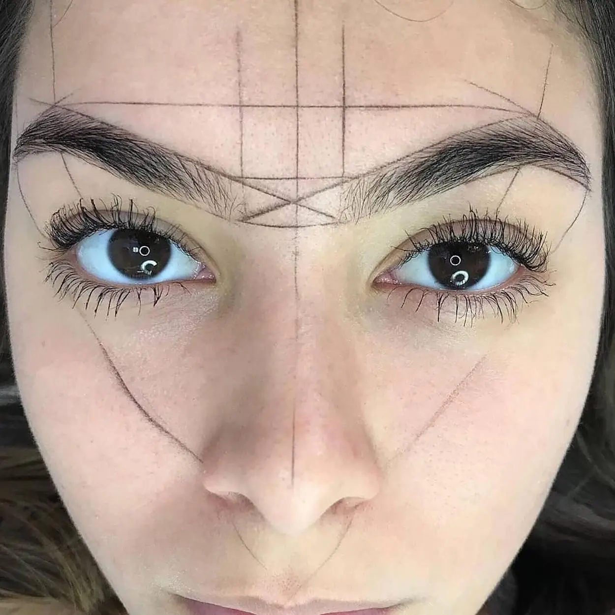 marcação de sobrancelha