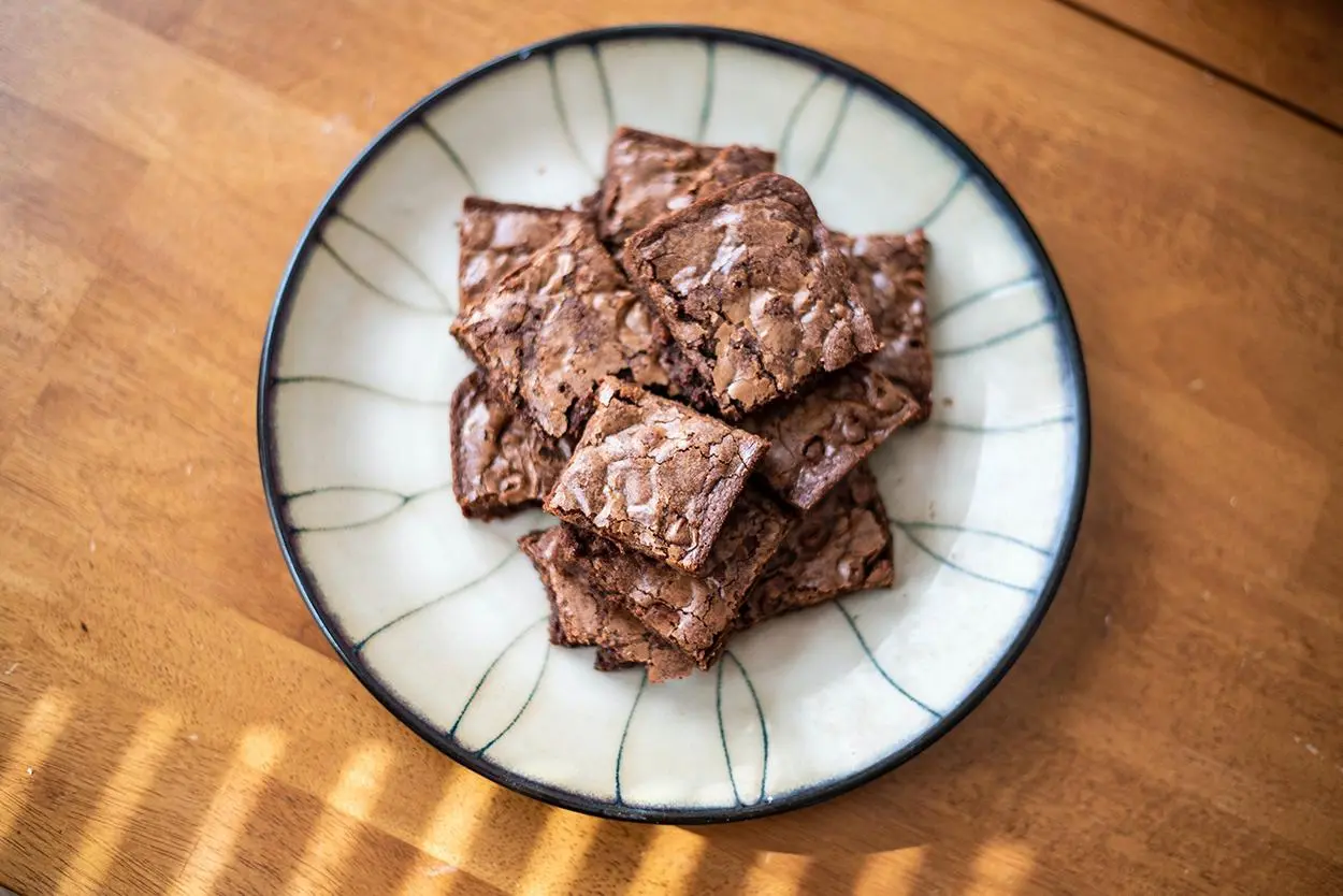 brownie fit de batata-doce e cacau