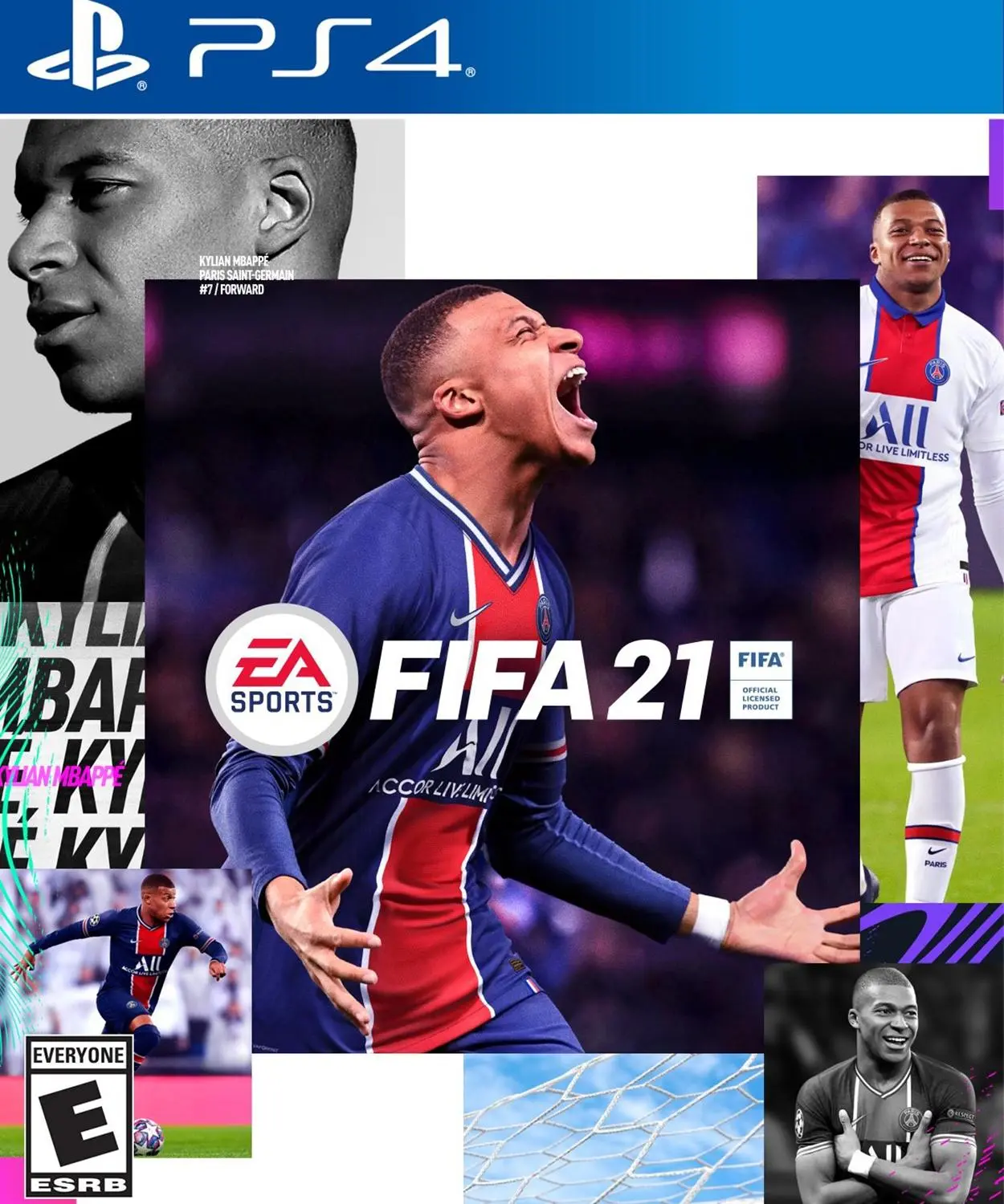 Mbappé na capa é uma das novidades do FIFA 21