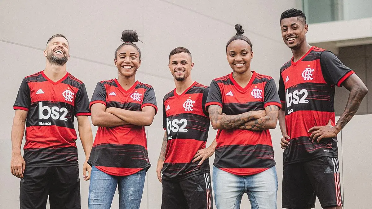 Novas camisas do Flamengo lançadas pela Adidas em 2020