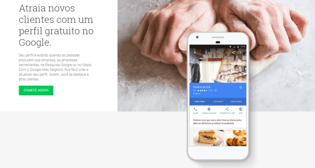 Aplicativo google meu negócio