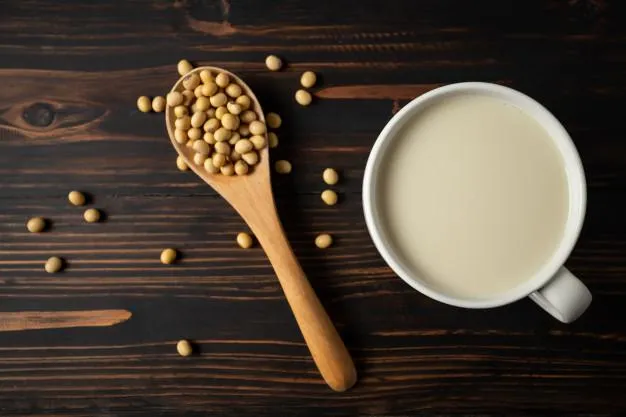 Leite de soja 