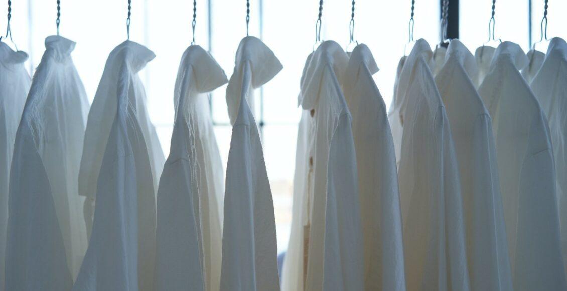 mancha de roupa branca