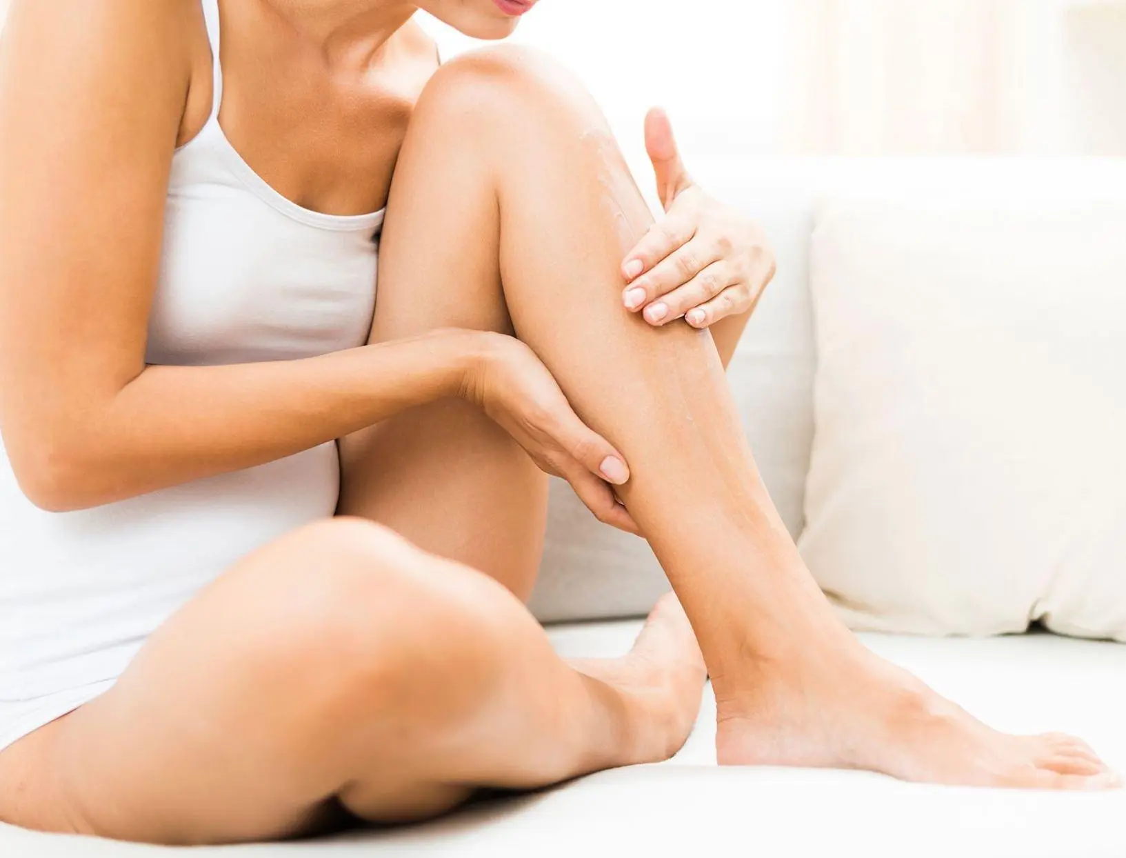 pele seca e irritada