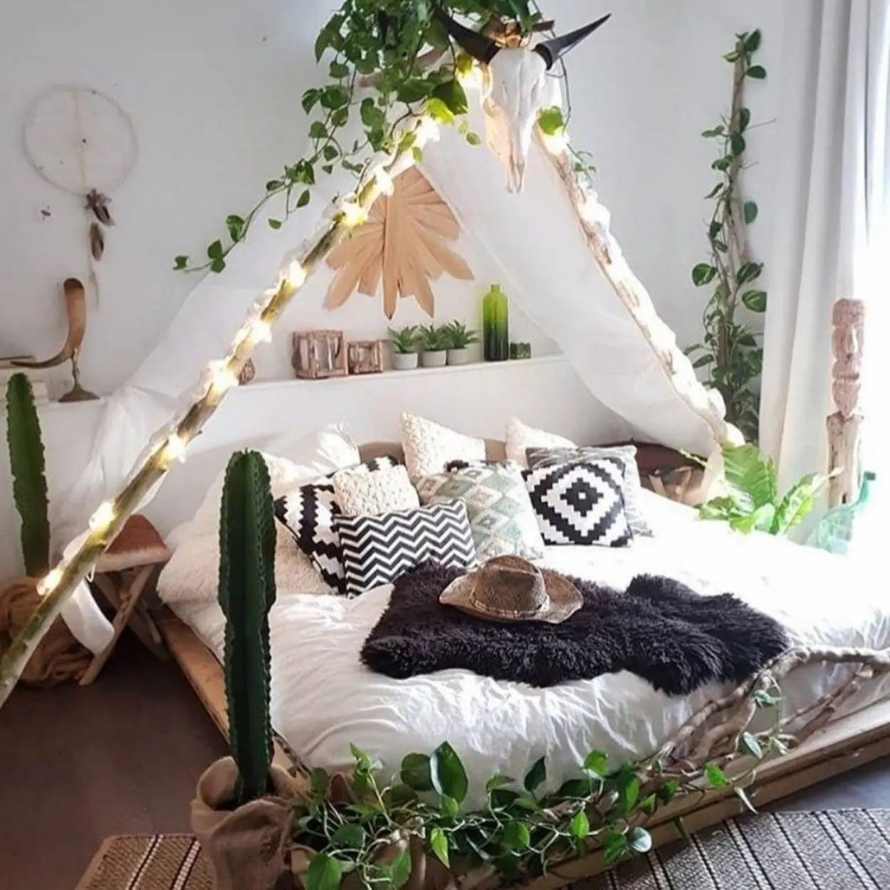 Opções de plantas para quarto ficar decorado. 