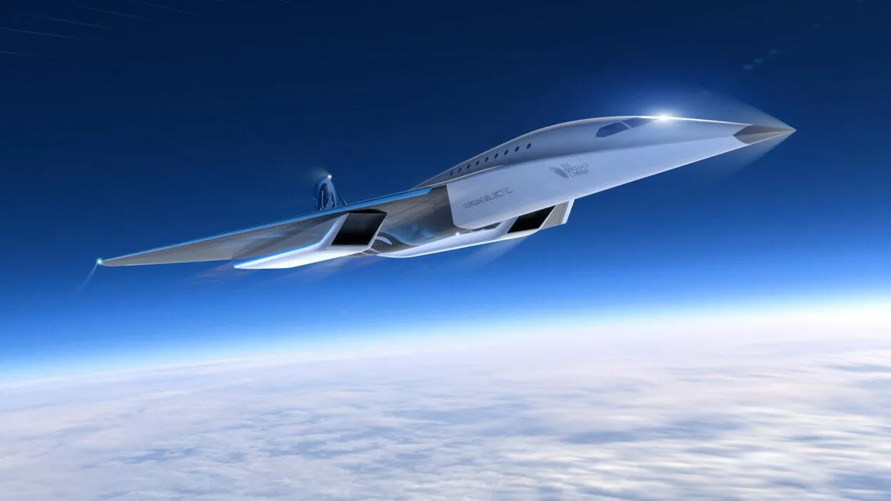 projeto supersonico da virgin galactic