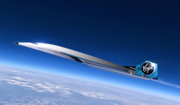 projeto supersonico da virgin galactic