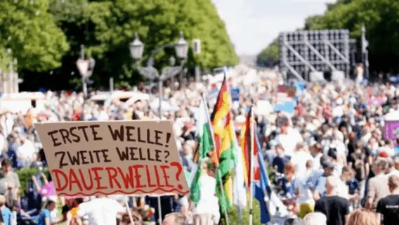 Centenas de pessoas presas em protestos ‘anti-corona’ na Alemanha