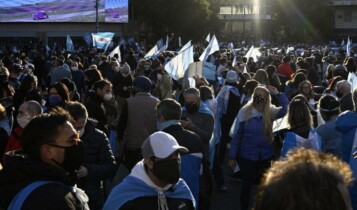protestos na argentina