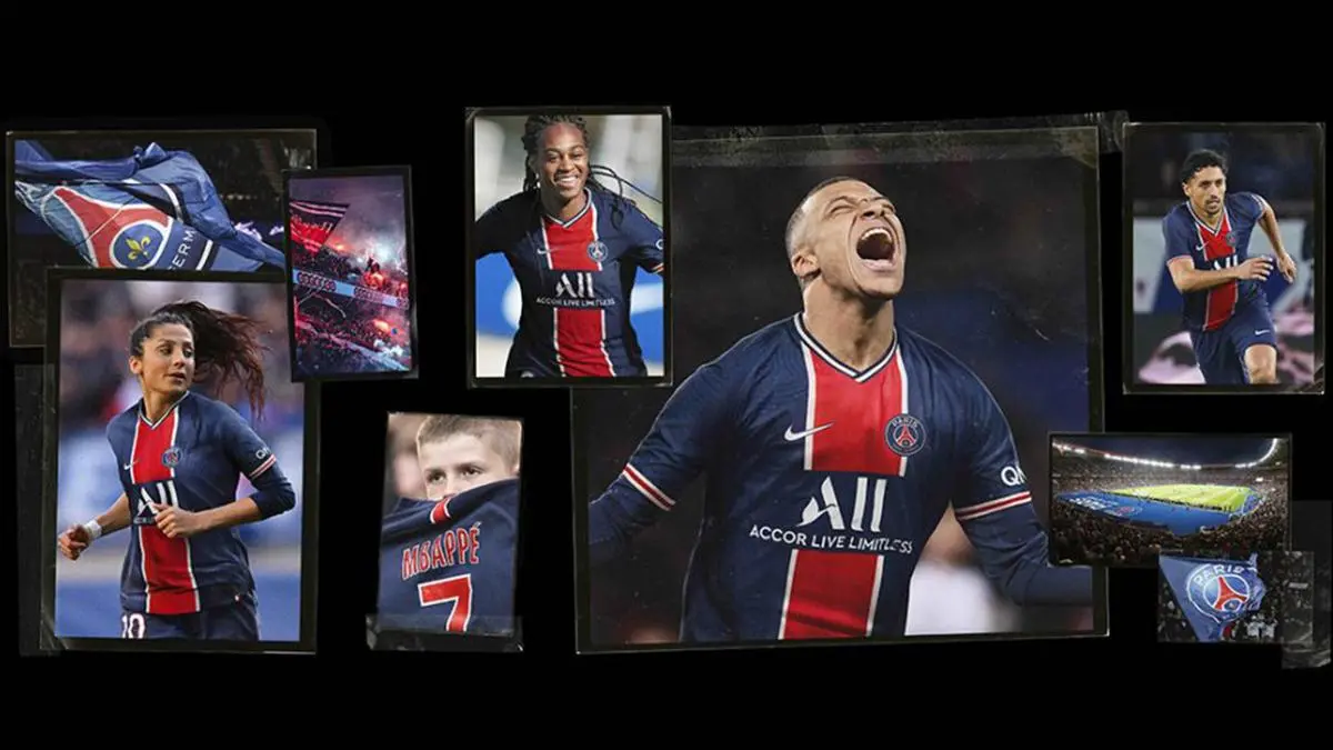 PSG anuncia novas camisas para 2020/2021