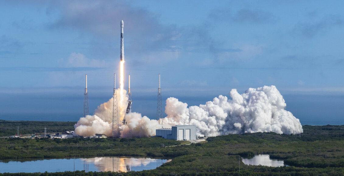 lançamento satélite de elon musk