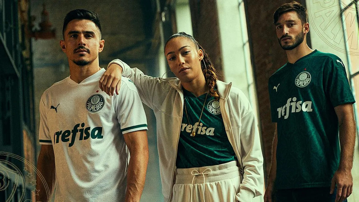 Novas camisas do Palmeiras lançadas pela Adidas em 2020